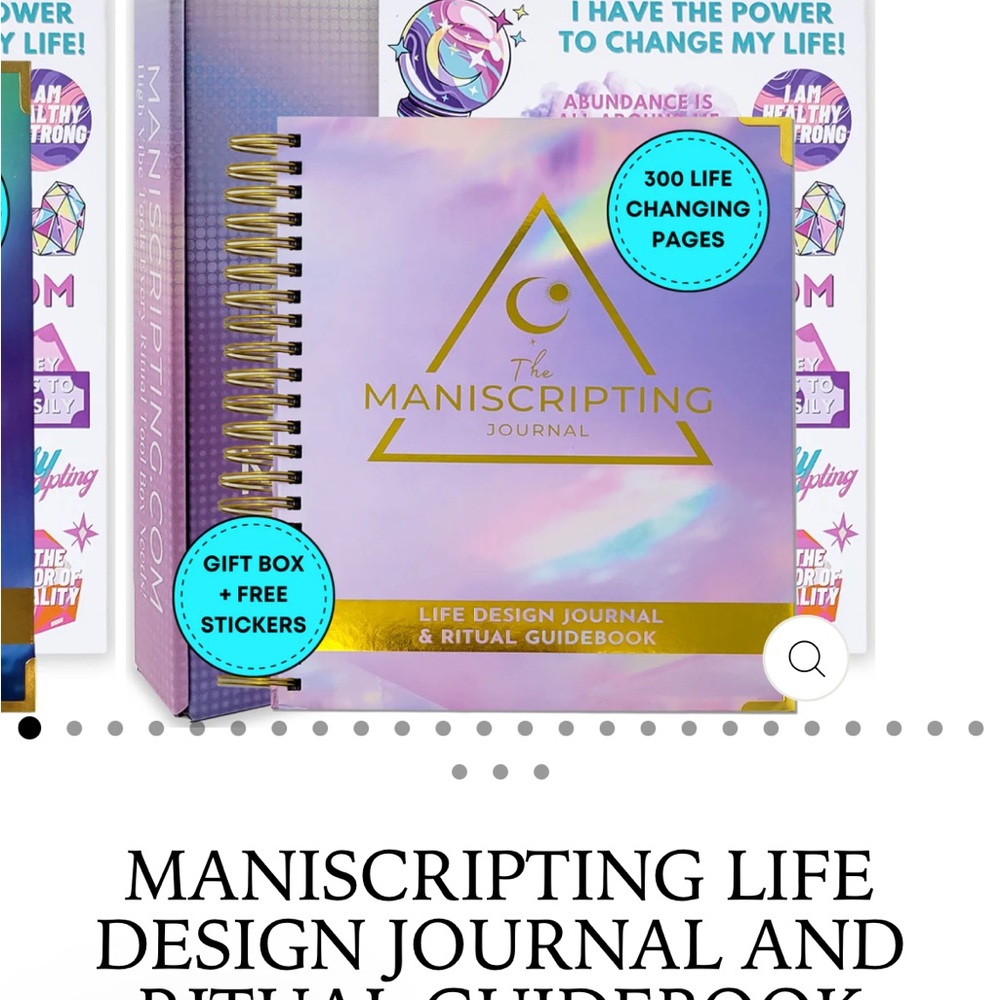 The Maniscripting Journal with Life Design Guidebook